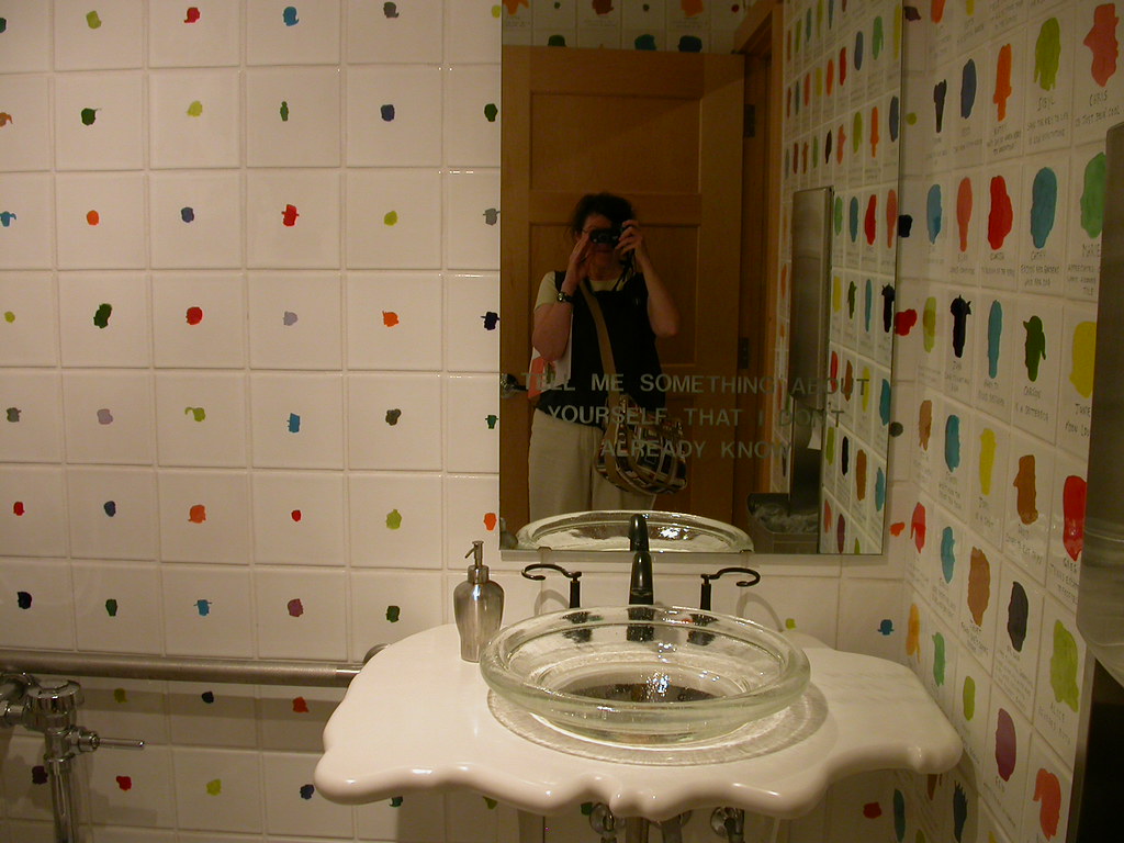 Carter Kustera Kohler Art Center family bathroom. Joe