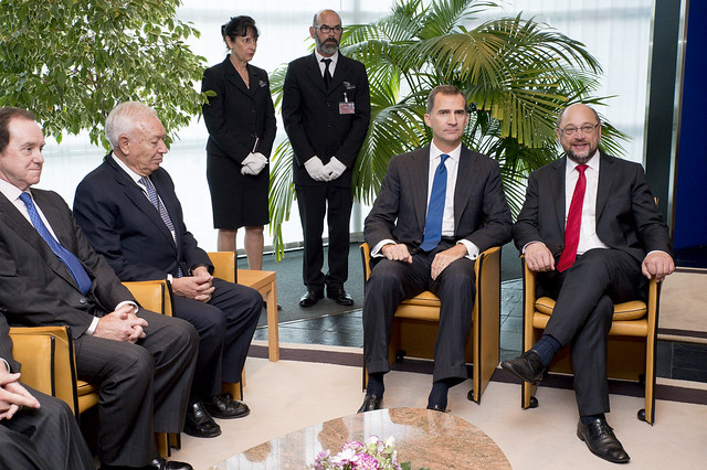 President Schulz and King Felipe VI