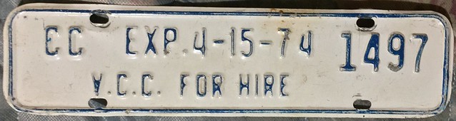 VIRGINIA CORPORATE COMMISSION 1974 ---SUPPLEMENTAL PLATE