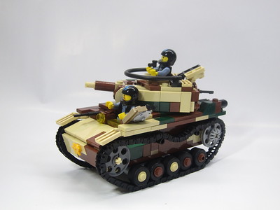 LEGO Medium Tank (exterior)