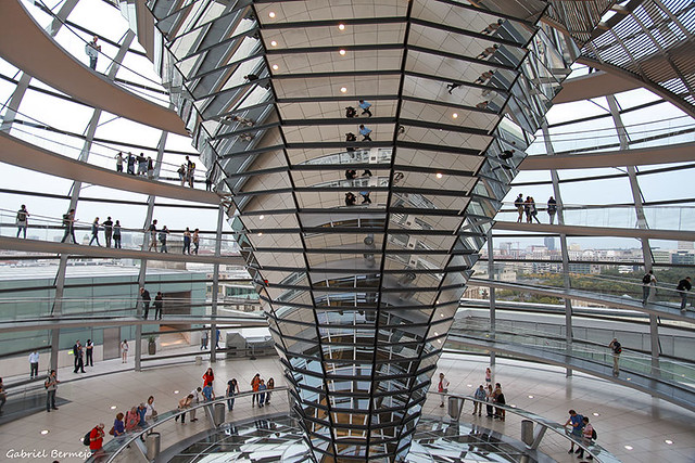 Interior de la Cúpula del Reichstag - Berlín