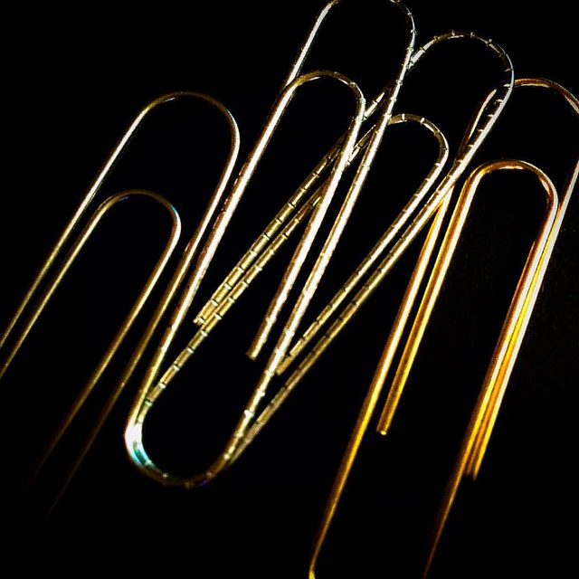Clips. Windsor, ON. #photooftheday #Windsor #paperclips #closeup
