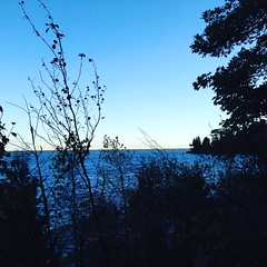 Camping on Lake Michigan