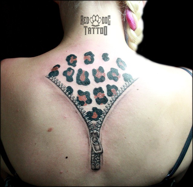 Zip my back tattoo