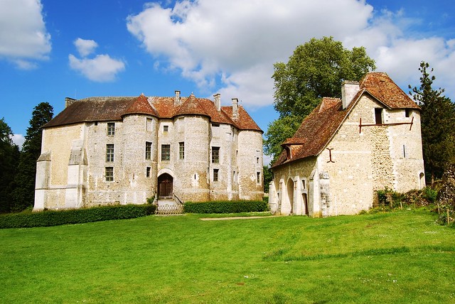 Château d'Harcourt, Harcourt, Normandie, France