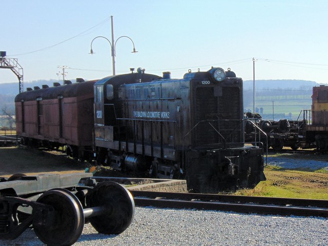 Baldwin 1200 at the Railroad Museum of Pennsylvania