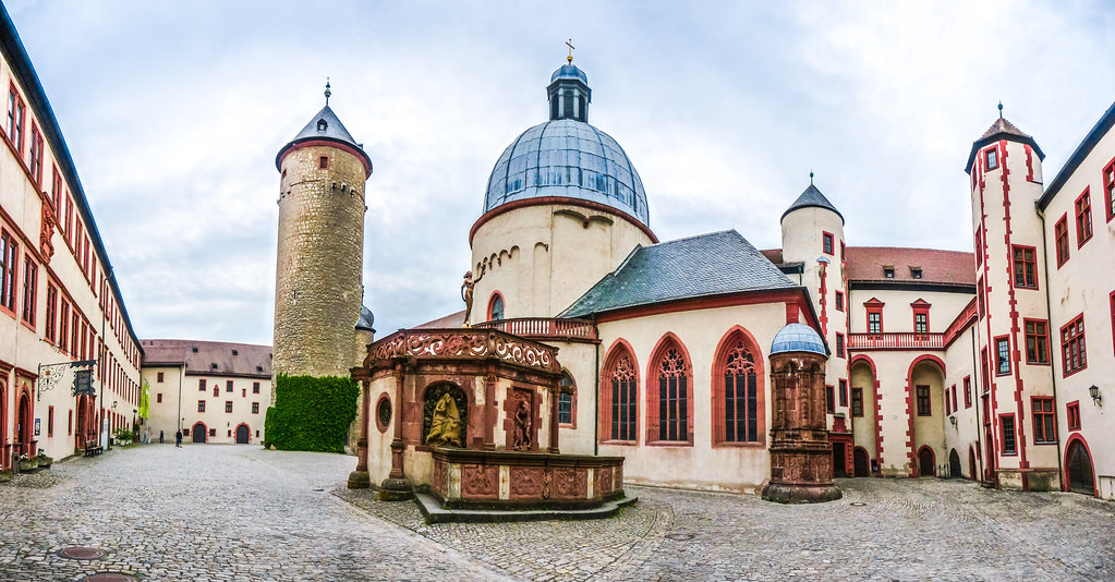 Cour de la forteresse de Marienberg, Wurzbourg