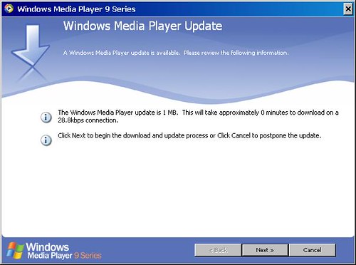 Wmp Update This Is The Windows Media Player Update Window Flickr