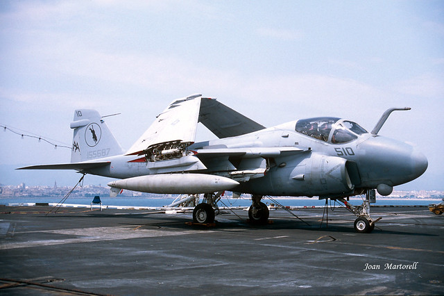 US NAVY 155687 AA-510 Grumman A-6E Intruder CV-60 06-1992