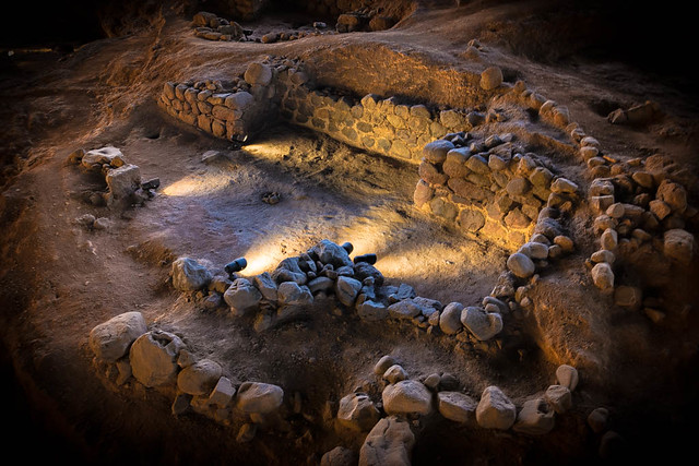 Yacimiento arqueológico en Gáldar.