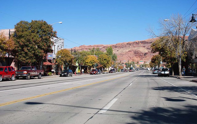 Moab's Main Street (US 191)... 20061028_0327
