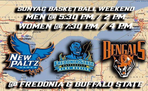 Basketball heads out to Western NY this weekend
