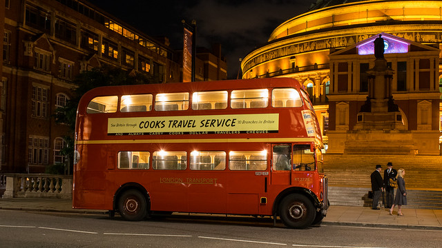 RT London Bus At The Royal Albert Hall