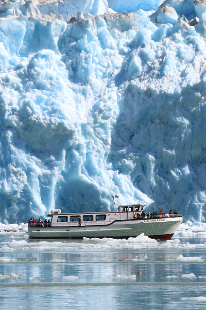 Wall of ice - Alaska USA