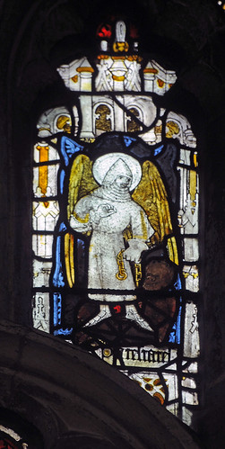 Bolton Percy, All Saints, nII, A4, Potestates (Powers) from Nine Orders of Angels | by In Memoriam: gordonplumb