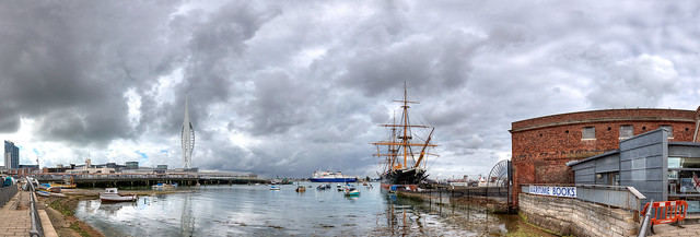 Portsmouth Harbour Panorama