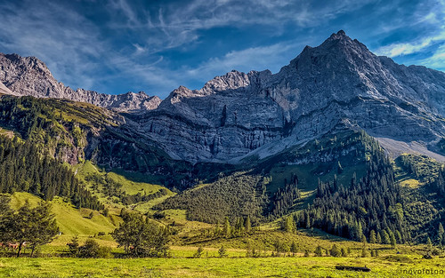 tirol natur berge landschaft karwendel österreich vomp groserahormboden