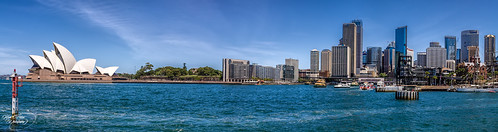 sky panorama reflection ferry architecture canon landscape sydney australia circularquay panoramic nsw 1855mm operahouse hdr kevinwalker canon1100d