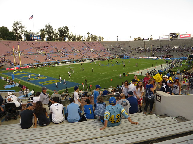 Rose Bowl Prior to BYU-UCLA Game, Pasadena, California
