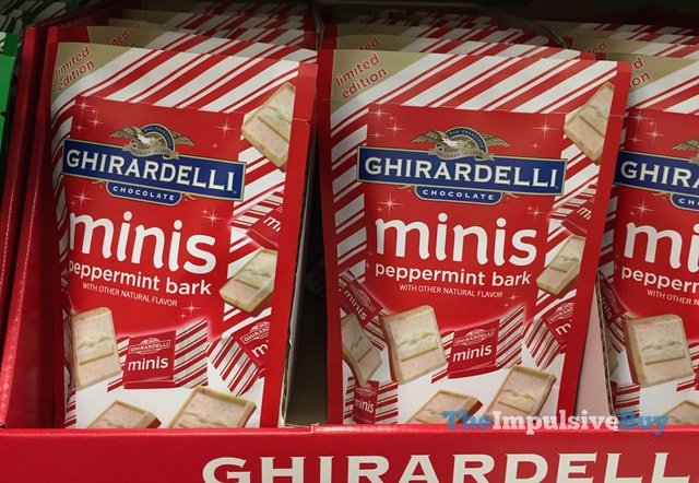 Limited Edition Ghirardelli Minis Peppermint Bark