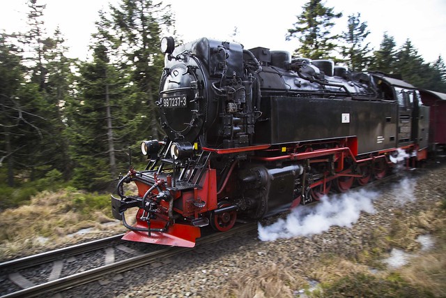Tren de vapor del Harz - Brocken