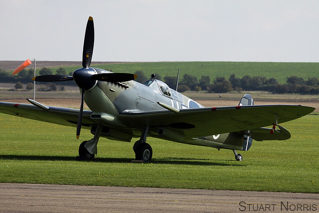 Seafire PP972 Duxford Battle of Britain Airshow