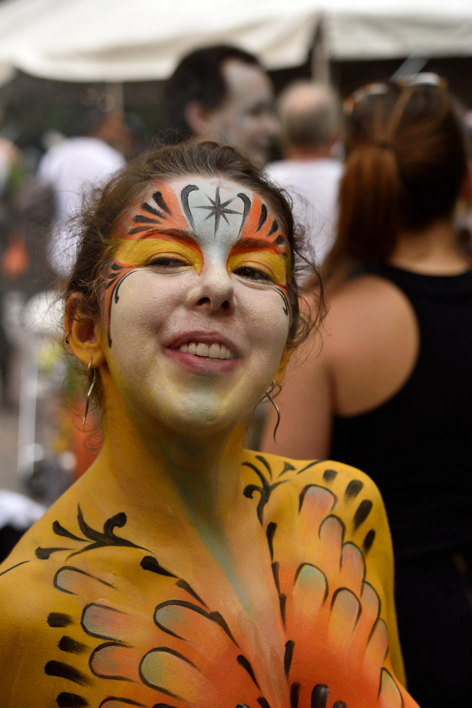 Body Painting Day New York 2015.