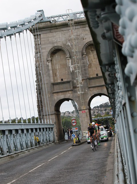 Tour of Britain 2015 - Menai Bridge