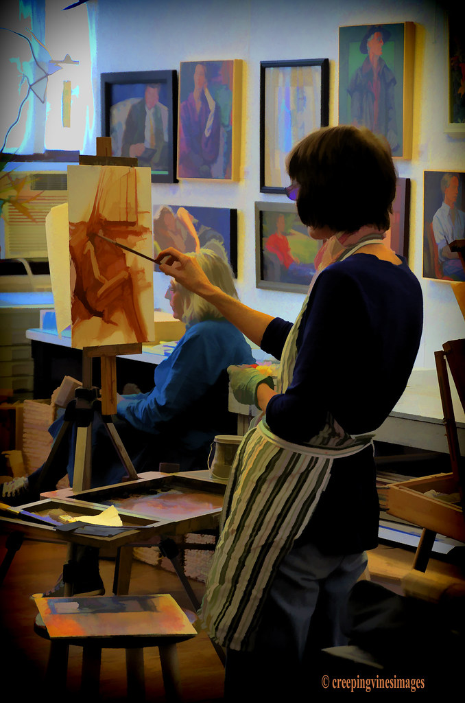 The Painter Painter at The McGuffey Art Center in