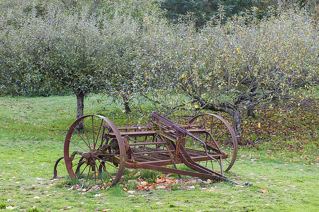 Old Plow, Stewart Historic Farm, Elgin Park, Surrey, BC