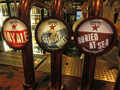 Beer Taps at Dublin's Black Sheep Pub