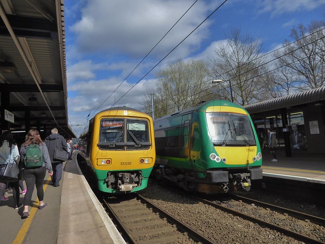 London Midland Class 323 and 172