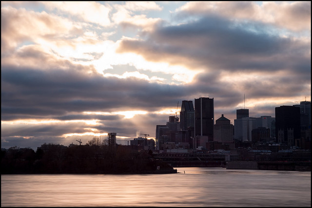 Montreal sunset