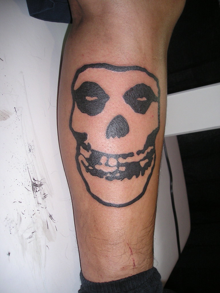 Misfits Skull Tattoo.