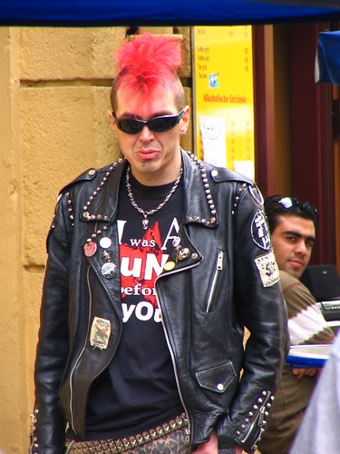 I was a punk before you | This guy was continuously angry. B… | Flickr