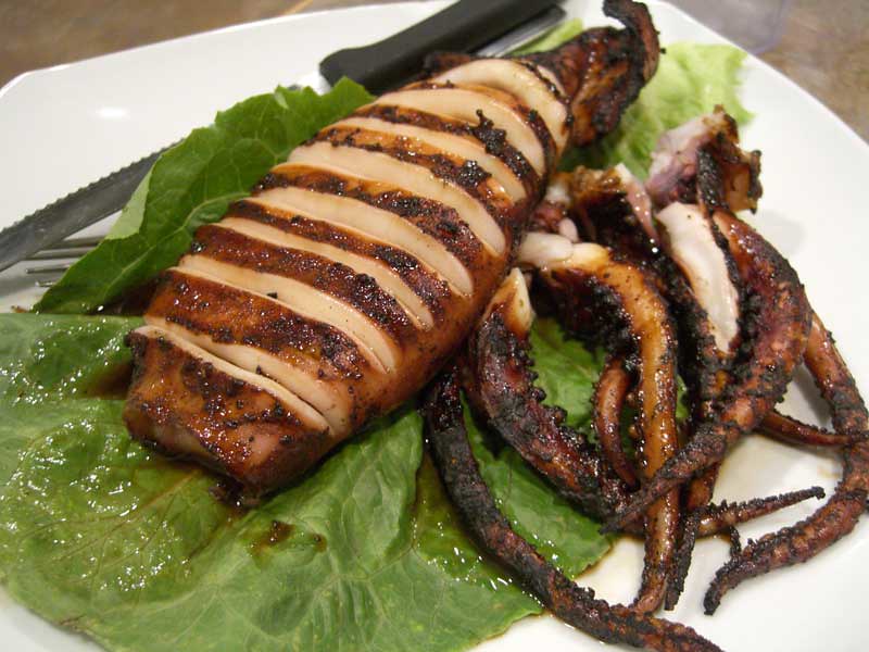 Inihaw Na Pusit
