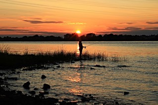 Sunset fishing!!