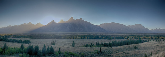 Tetons from Glacier View