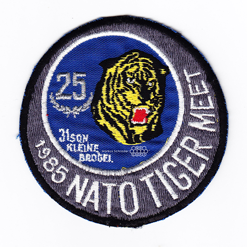 Aufnäher Patch NATO TIGERS Germany Schleswig AG 51 TaktLwG 51 ........A4581 