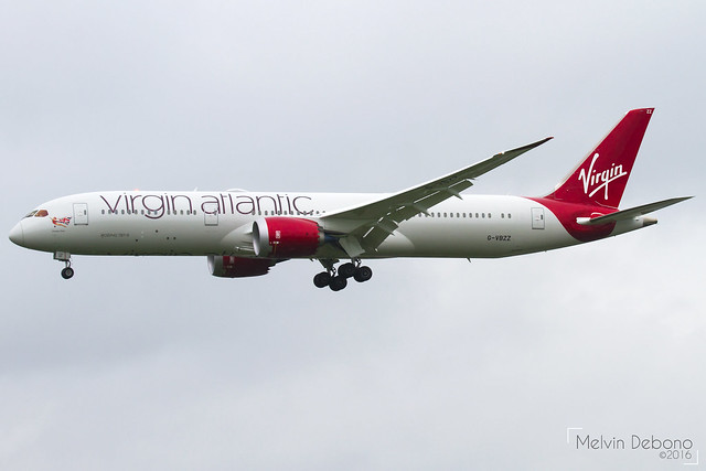 Virgin Atlantic Airways Boeing 787-9 Dreamliner |  G-VBZZ  | London Heathrow - EGLL