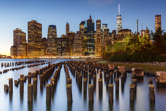 Lower Manathan Skyline from Brooklyn Heights