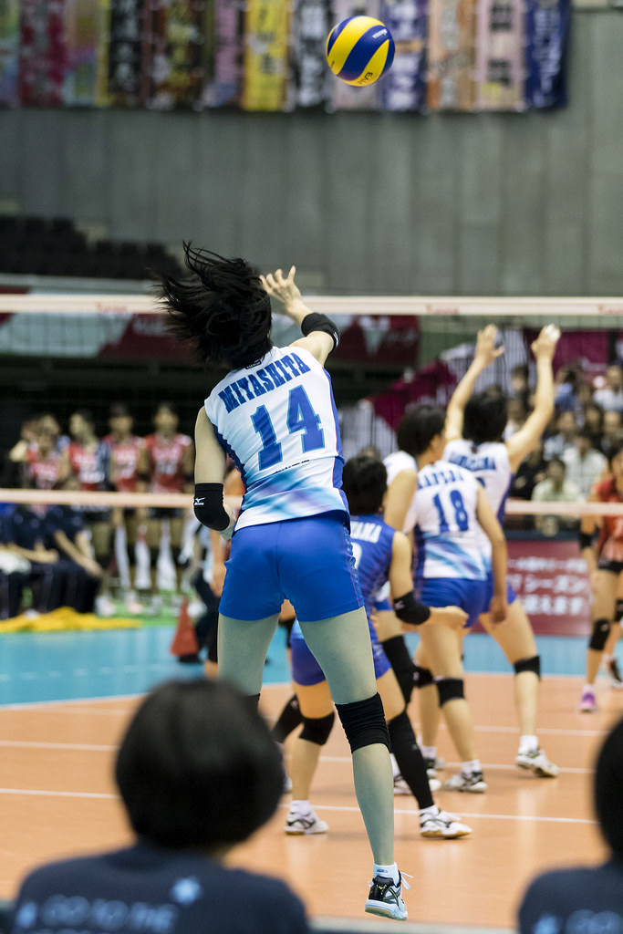 宮下遥 V プレミアリーグ15 16 開幕戦 Volleyball Photos Jp Flickr