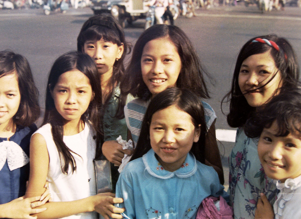 SAIGON 1971 - Photo by Dieter Wahl - Vietnamese children