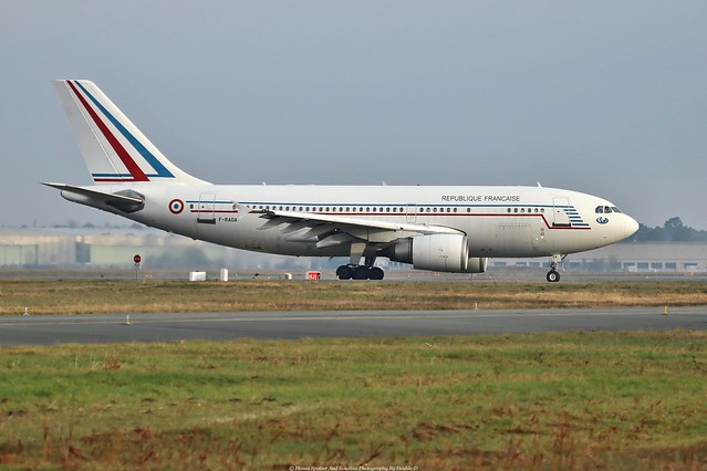 French Air Force (armée de l'air) airbus A310-300 F-RADA