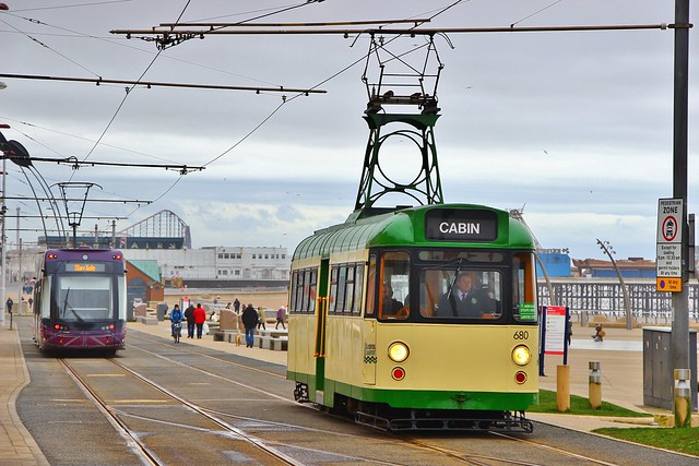 Blackpool Heritage Tram 680