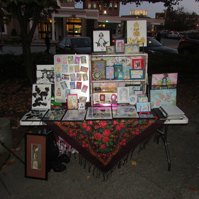 AHA! Fall River Fables and Folklore table.