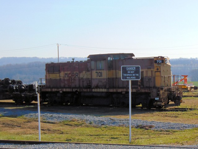 Monongahela Connecting 701 at the Railroad Museum of Pennsylvania