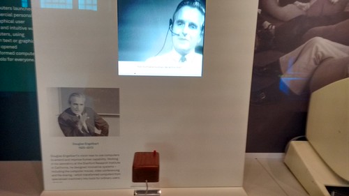 Douglas Engelbart and the first mouse | The video playing in… | Flickr