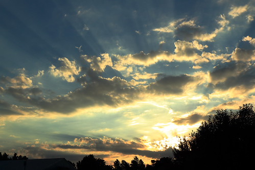 Cielo by Panchotee, sun sunny sky summer cloud cloudy cielo verano chile latino canon atardecer afternoon sunset puesta 