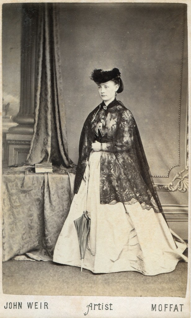 CDV Portrait of a young woman - Scotland - c.1865